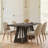 Square Wood Dining Table-319475485