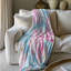 Elegant Transparent Designs - Couverture sherpa de qualité supérieure 1 pièce-101008505