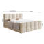 Romus Boucle with Storage and Topper - Continental Bed-299634232-299634230
