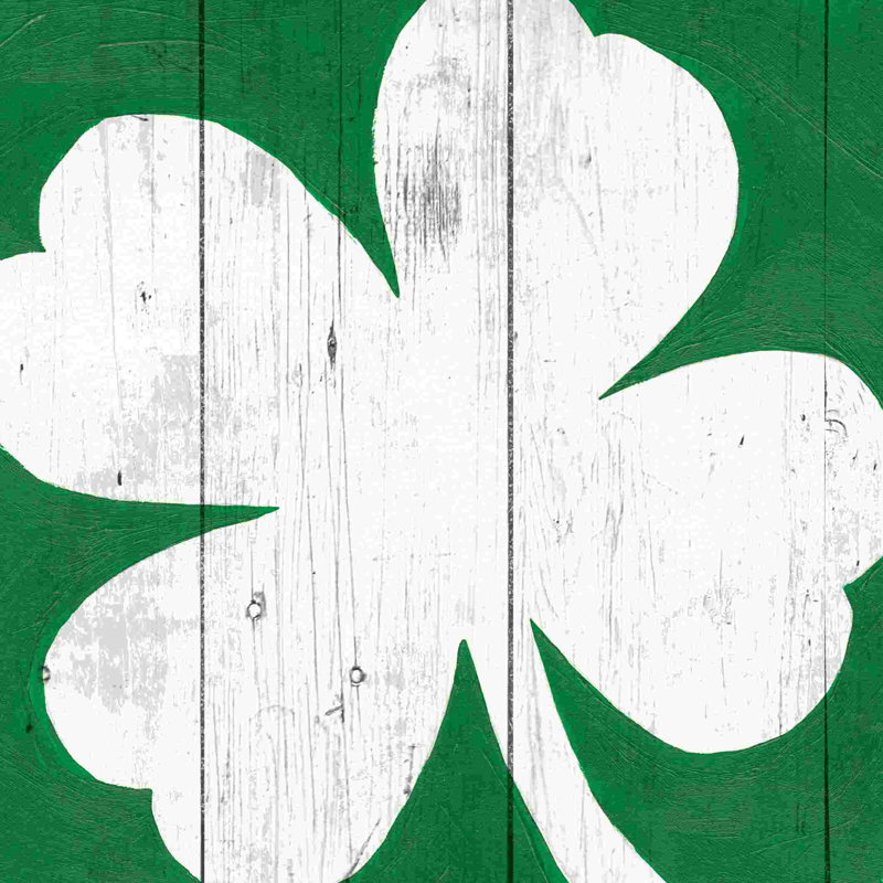 «Luck of the Irish I» par Wild Apple Portfolio - impression sur toile tendue, H 36 po x l 36 po x P 1,25 po, Oui