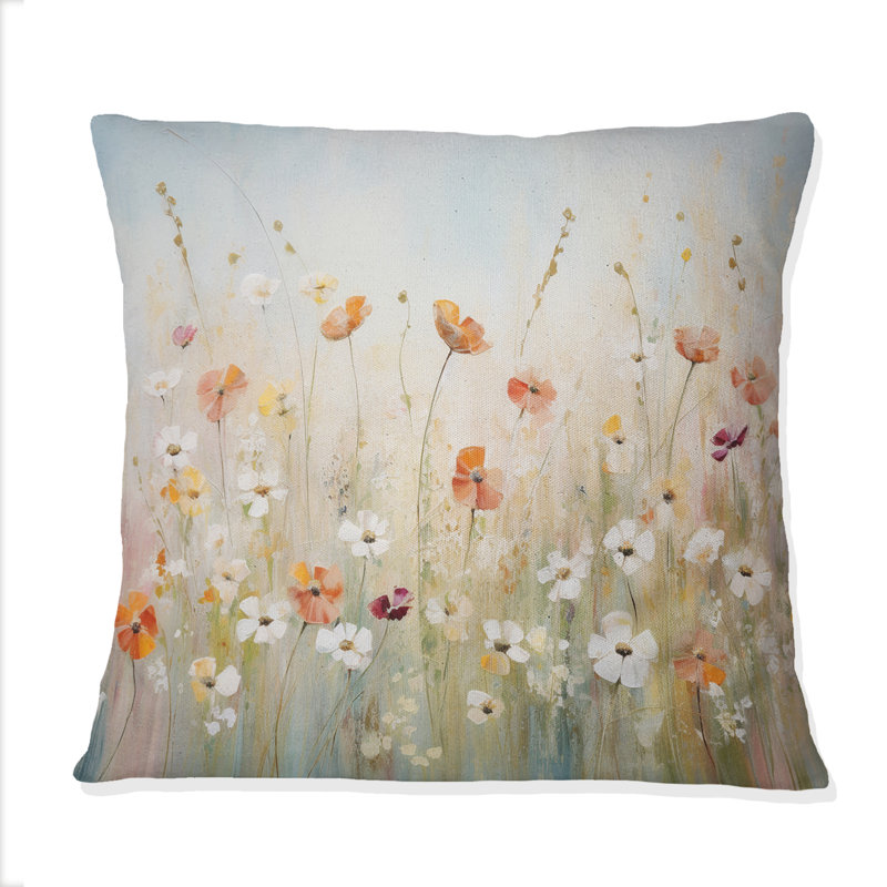 Coussin Meadow Contemporary Wildflowers