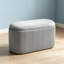 78cm Wide Velvet Rectangle No Pattern Standard Ottoman