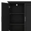 Grande armoire de rangement, garde-manger autoportant moderne avec 3 portes, 3 tiroirs de rangement, armoire avec tablette réglable pour salle de bain, bureau-355277294