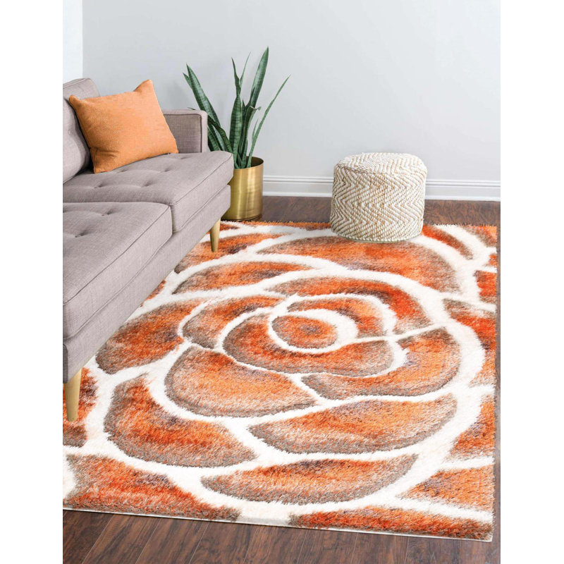 Cochard Floral Area Rug, Rectangle 160 x 230cm