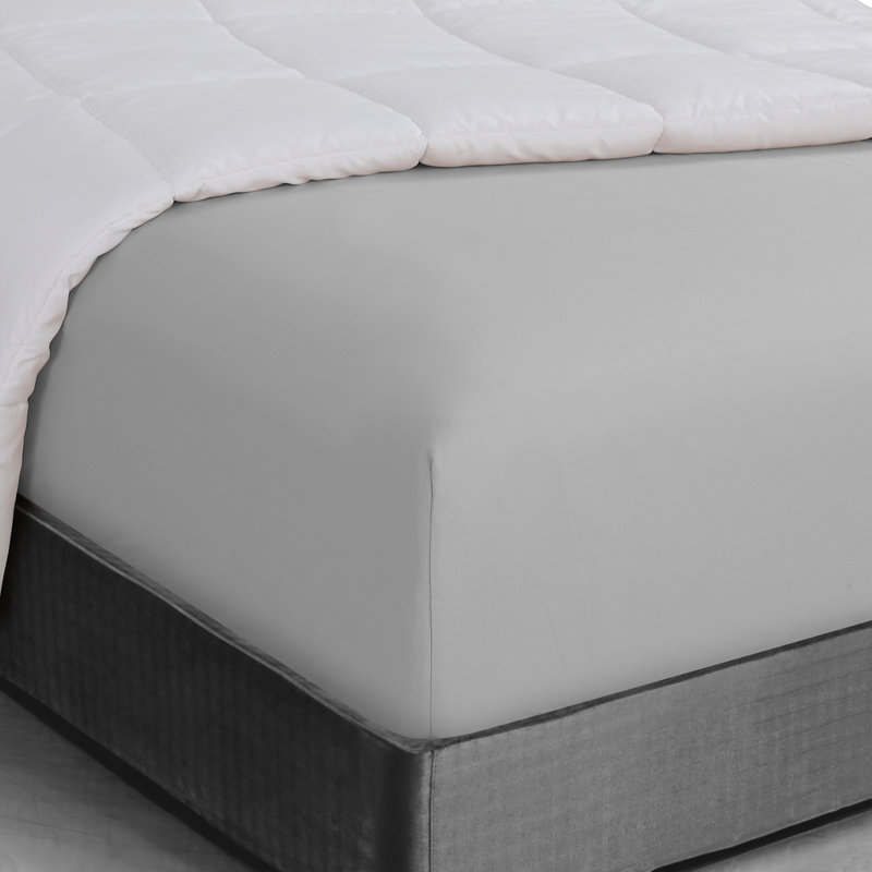 Drap-housse en microfibre Swift Home, Argent