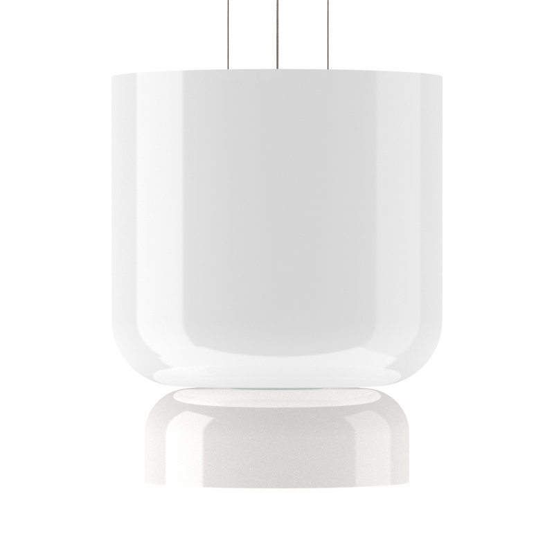 Luminaire suspendu géométrique à 2 lumières Totem