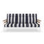 Canapé d'extérieur en métal avec coussin Sunbrella Townsend-116257299