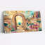 «Desert Archway» avec art textuel sur toile bleu-967780295