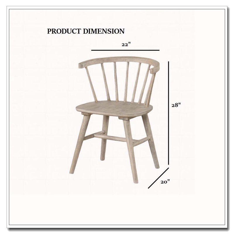 Dining Chair Spindle Back