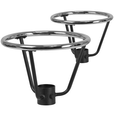 Basel Bar Height Table Base Foot Ring with 3.25" Column Ring - 16" Diameter