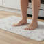 Tapis de cuisine anti-fatigue en PVC 18 po x 30 po avec envers antidérapant et imperméable - Austen Damask-9261858
