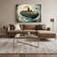 Transport, sous-marin, illustrations, toile brune-1195039369