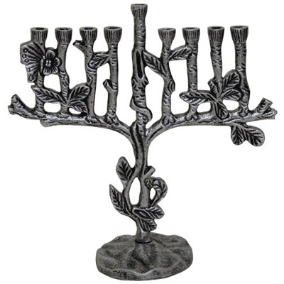 Menora de conception arbre vigne