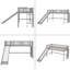Lit mezzanine simple Jordell pour enfants-1306724459