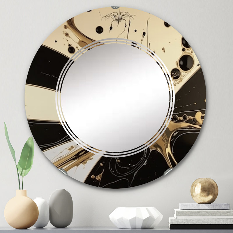 Miroir mural Zikra, 24 po x 24 po