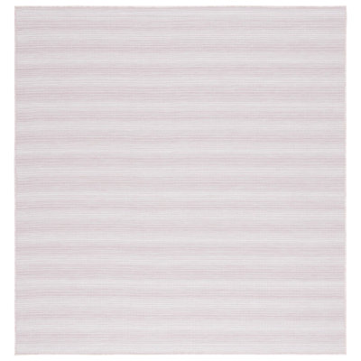 Tapis intérieur / extérieur rose clair Tressler