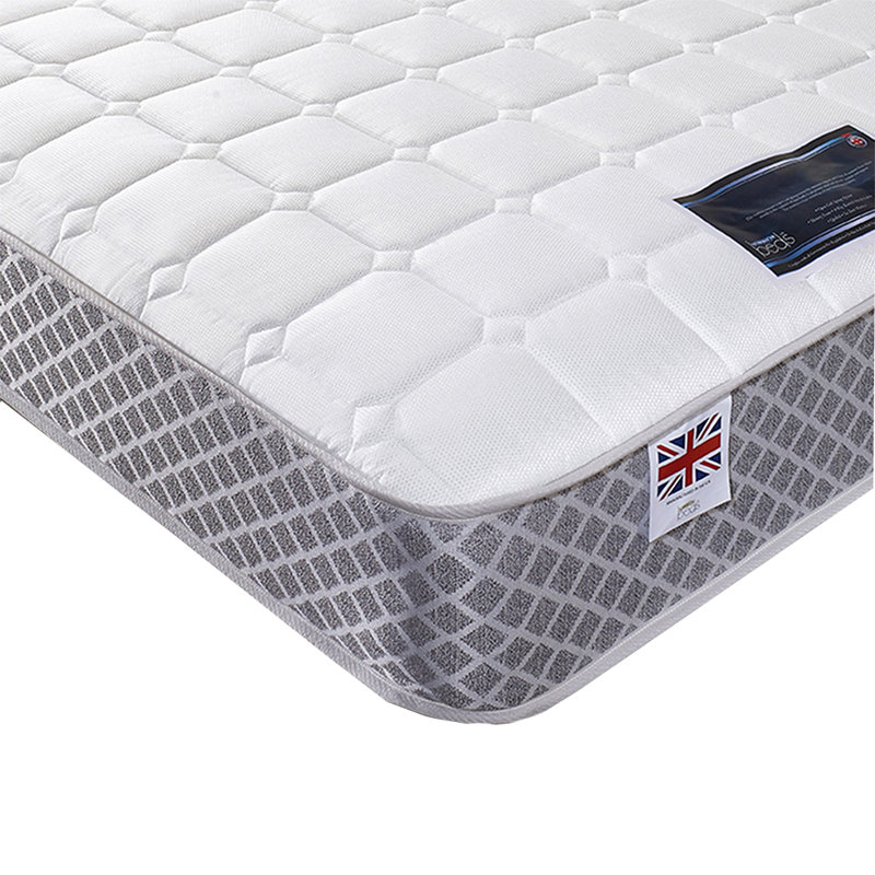 Luann Crystal Open Coil Mattress, Double (4'6)