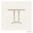 POLYWOOD Round Farmhouse Dining Table-21320337-21320342
