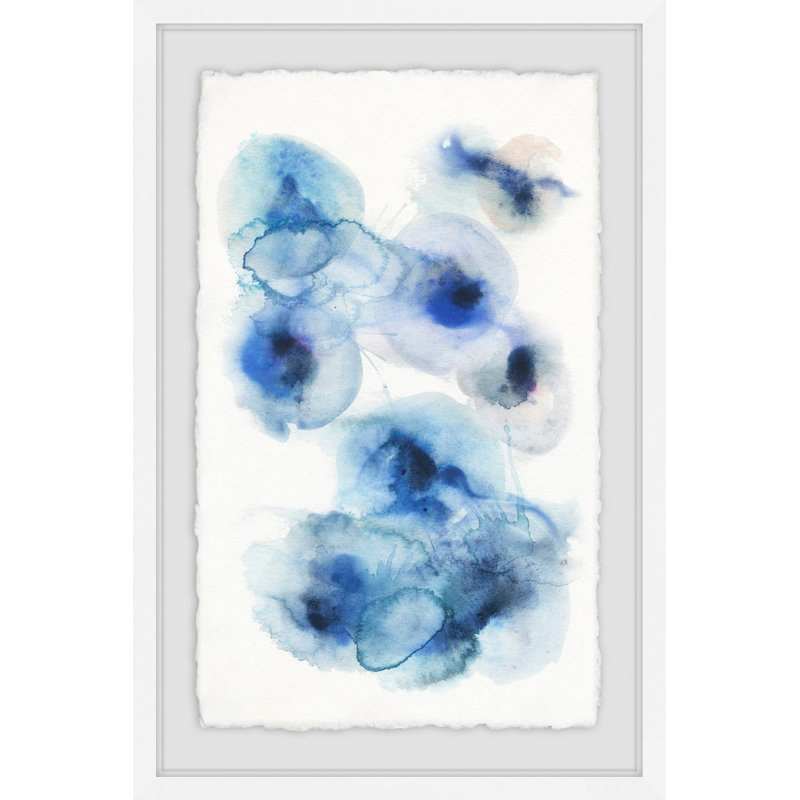 Cosmic Indigo - Single Picture Frame Print, 91 cm H x 61 cm W x 4 cm D