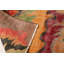 Wool Abstract Area Rug in Red