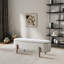 Banc de rangement Ivory Boucle