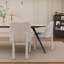 Chaise d'appoint rembourrée (ensemble de 2)-736182369-736182368