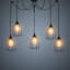 Murilda 5 - Light Black Cluster Pendant