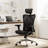 High Back Ergonomic Mesh Task Chair Big and Tall Reclining Comfy Home Office Chair for 300lbs-1308302472