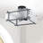 4 Light Glass Geometric Semi Flush Mount-1517084494