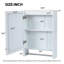 Armoire de toilette 3 en 1