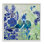 Giclée encadrée de jardin bleu fantaisiste, design par Kay Widdowson