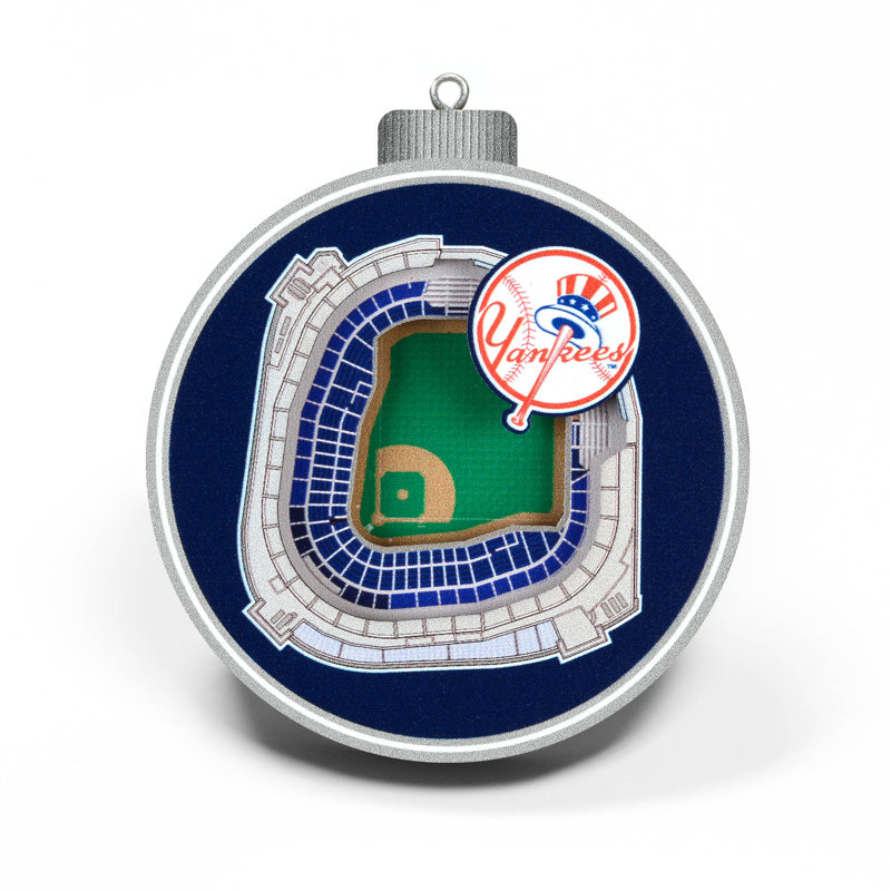 MLB 3D StadiumView Ornaments, New York Yankees
