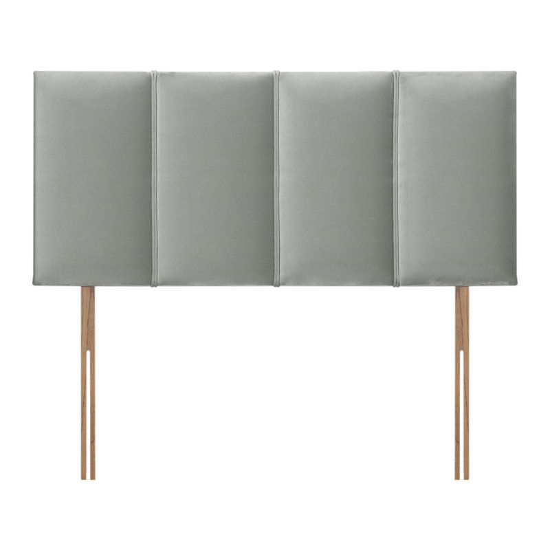 Ealing Upholstered Headboard, Plush Sage, Kingsize (5'), Velvet