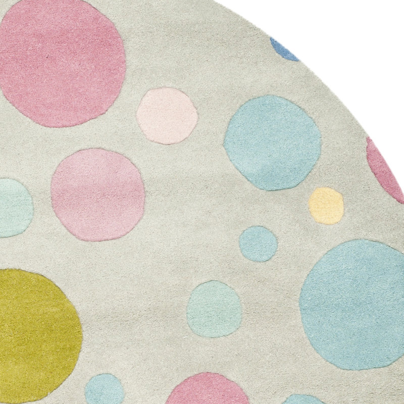 Tapis touffeté à la main Amier, Rond 6 pi