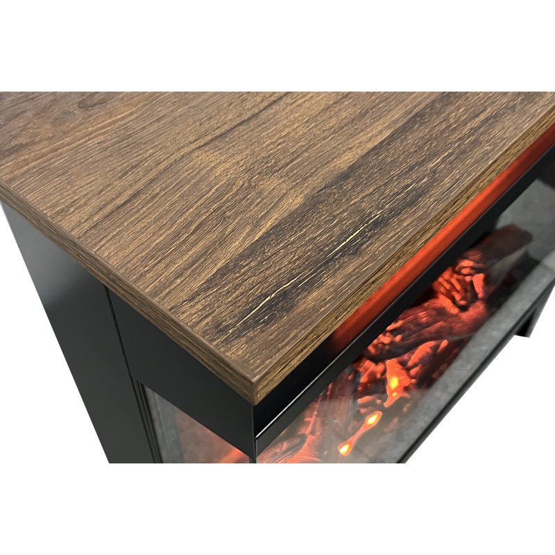 Ebern Designs 23.9 " W Electric Fireplace