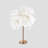LED Feather Table Lamp With Touch Switch-1537083703