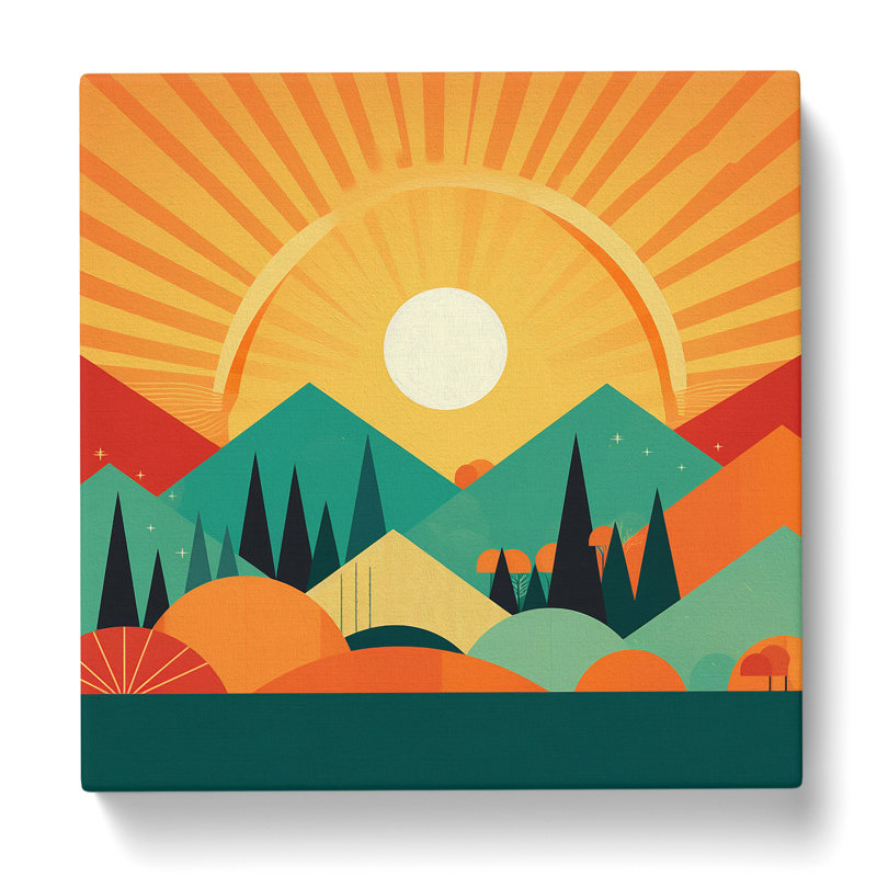 Print, 50cm H x 50cm W x 3cm D