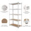 90.2cm W Metal Storage Rack