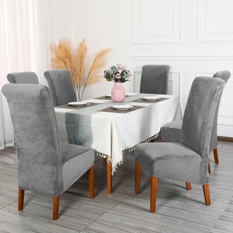 Bentleigh Dining Chair Slipcover, Grey