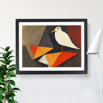 Seagull Abstract Vol.2 - Framed Print
