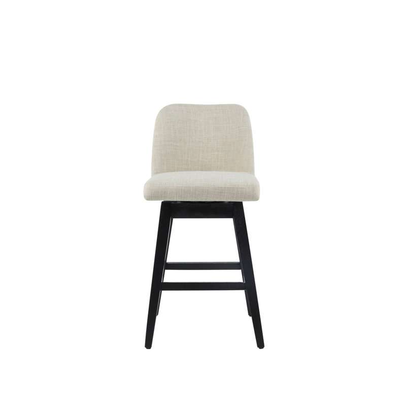 360 Swivel Barstool, Cream