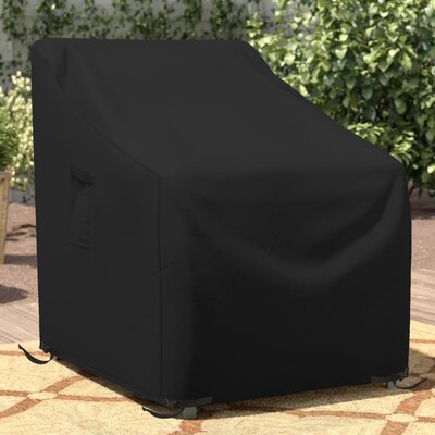 Heavy Duty Waterproof Outdoor Chair Cover, All Weather Protection Patio Deep Seat Lawn Chair Cover -  Covers & All, Chair-M-Black-02