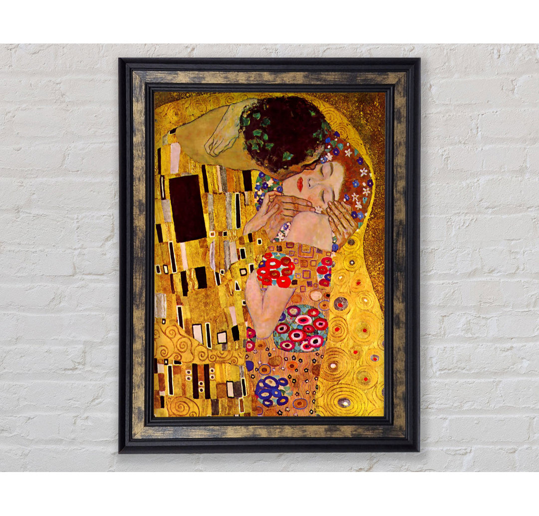 Klimt Der Kuss schließen - Einzelbildrahmen Kunstdrucke