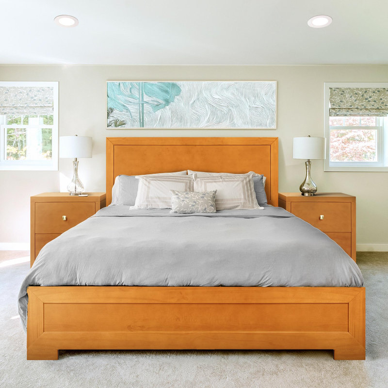 Trent Piece Bedroom Set, Cherry, Twin