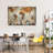 Rusty World Map Canvas Print-1041295497