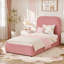 3ft Ottoman Bed Velvet-468327513