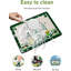 Tapis de salle de bain à motif de nain de feuille de terre Diatfs St. Patrick Clover Leaf