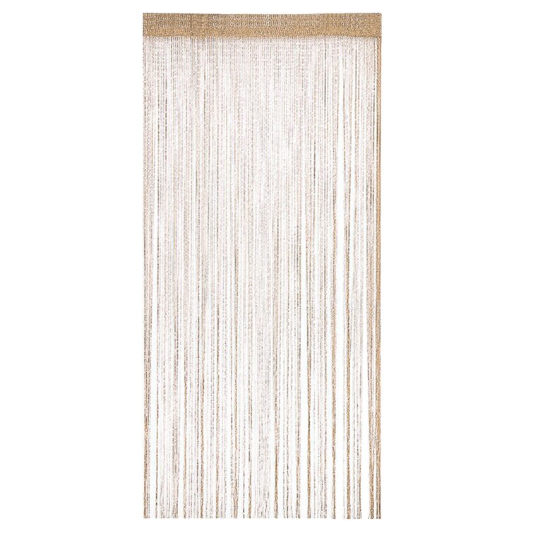  Crystal Beaded Curtain, 21 Strings Arched Door String Curtain  for Doorway, Decorative Panel Room Partition Divider Blind for Home, Coffee  House, Bedroom, Restaurant, Champagne : Home & Kitchen