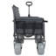 Chariot pliant 3 en 1 avec siège de banc - capacité de 500 lb, pneus de plage de 9 po x 4 po pour le camping et la plage-123018782