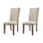 Zaneta 18'' H Linen Upholstered Parsons Chair